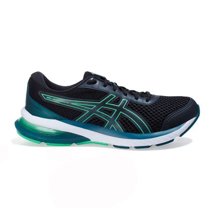 Tênis Asics Gel-Shogun 4 Preto e Verde 37 PRETO/ VERDE